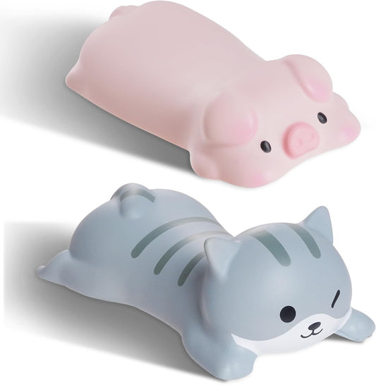 Cute Cat Keyboard Wrist Rest Set - Comfort & Style! 