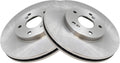 Front Brake Rotors Set for 2001-2008 Acura & 1999-2014 Honda - Direct
