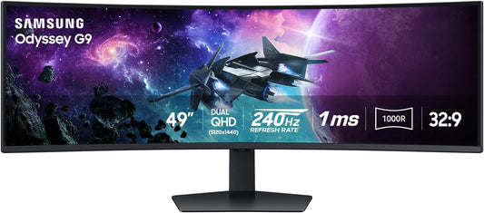 Immerse in Precision Gaming: SAMSUNG 49 Odyssey G9