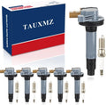 Ignition Coils UF646 and Iridium Spark Plug SP534 Set of 6 - Reliable