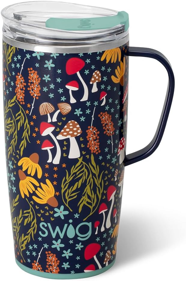 Swig Life 22oz Travel Mug: Insulated Tumbler with Handle