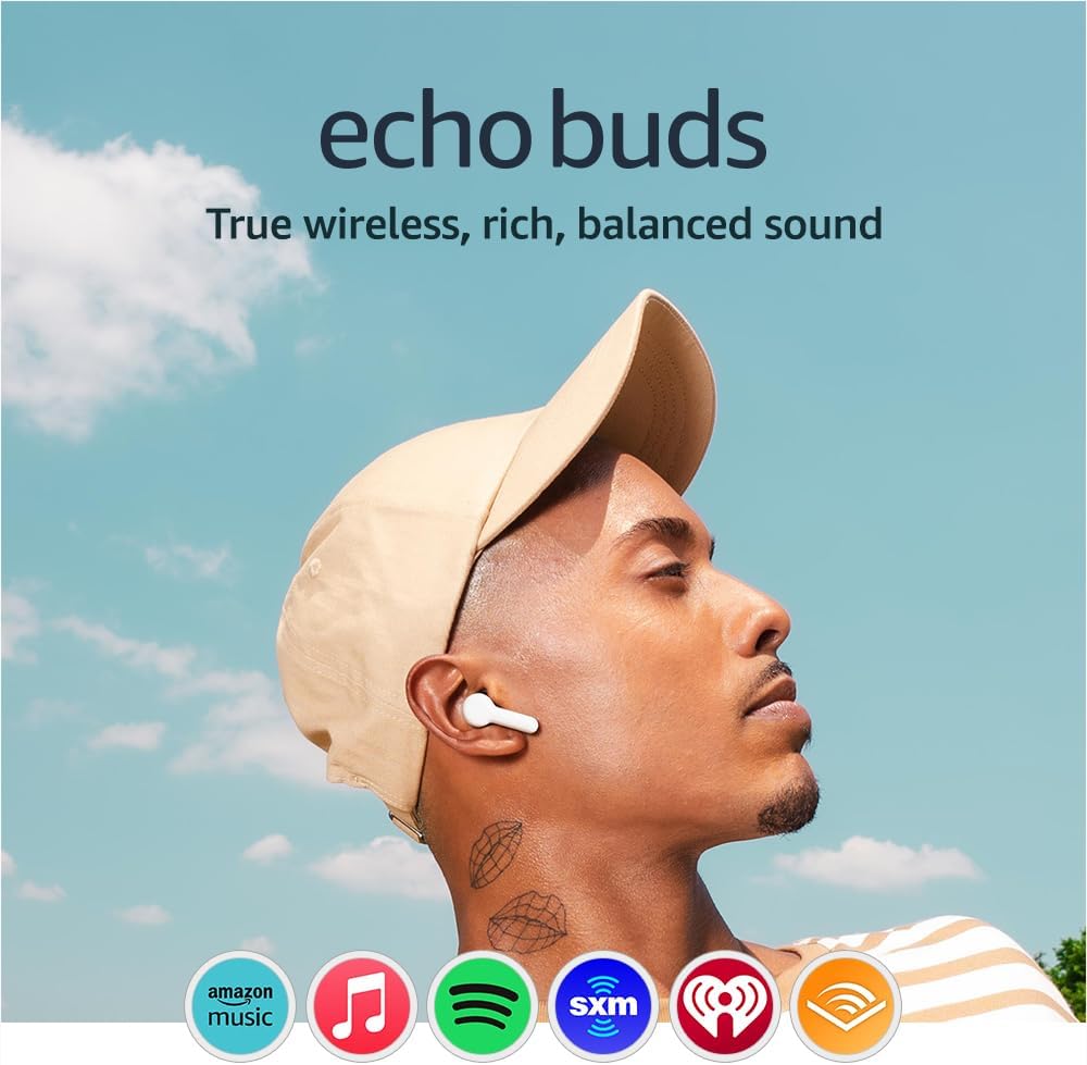 Enhanced Audio Freedom:  Echo Buds 5.2