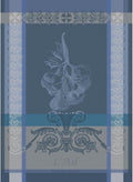 Garnier Thiebaut Ail Blue French Kitchen Towel 22in x 30in - Durable