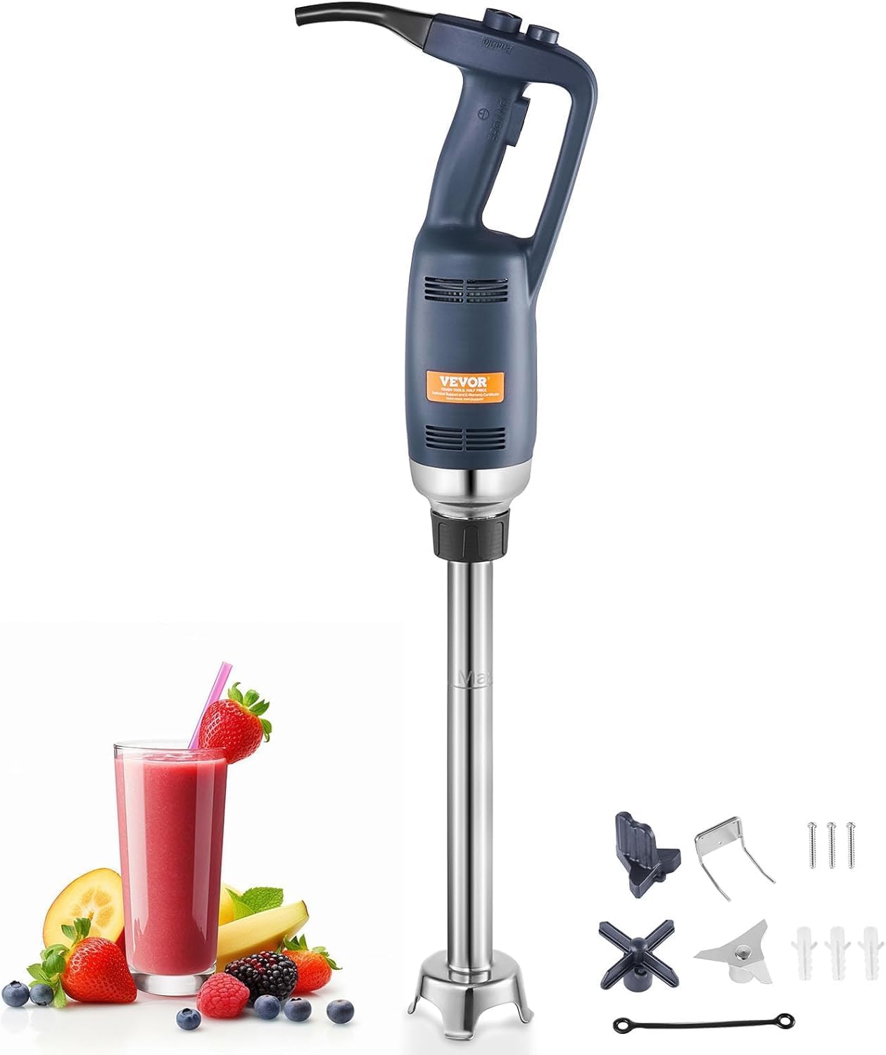 VEVOR Heavy Duty 350W Hand Blender for Effortless Kitchen Mixing