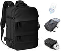 Vacuum Travel Backpack with Pump for Men and Women, 18x14x8 in