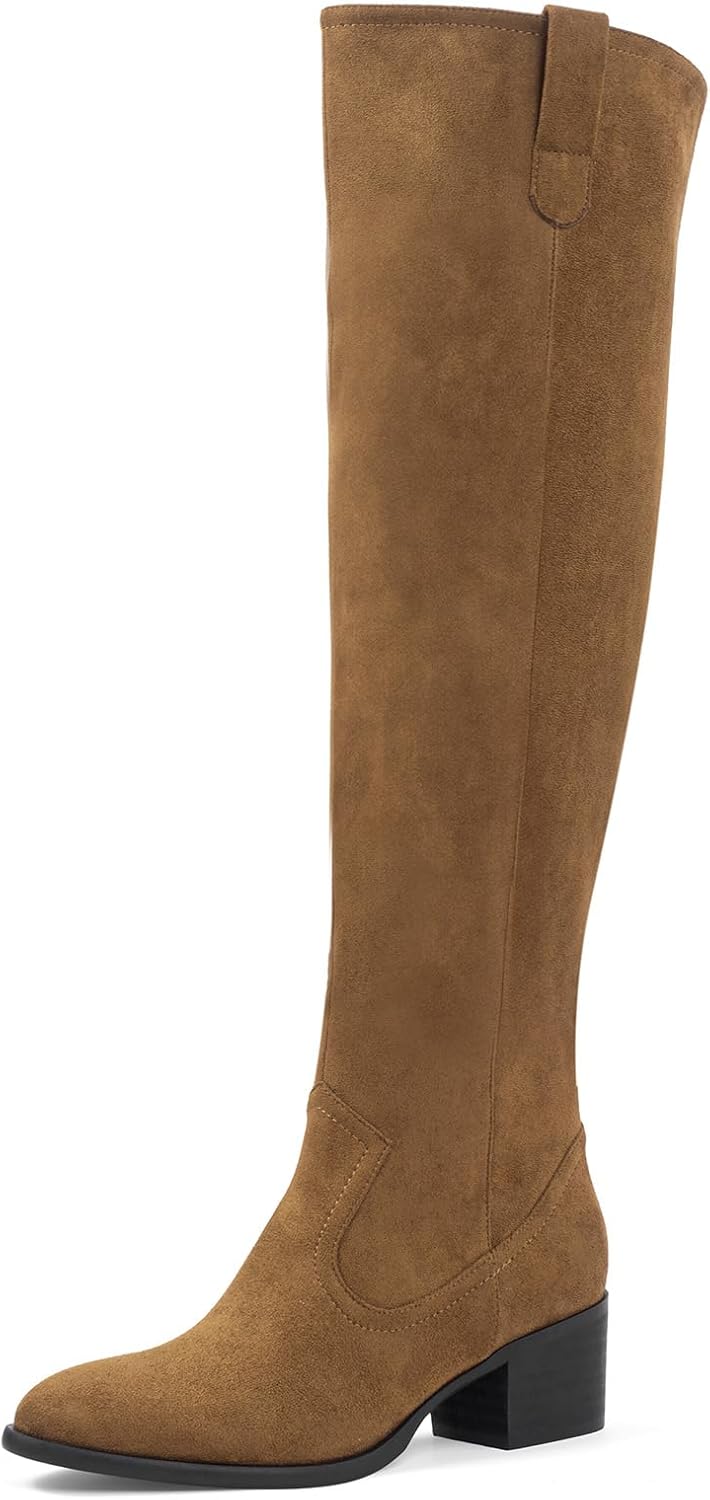 Shoe'N Tale Women's Over The Knee Thigh High Boots for Fall