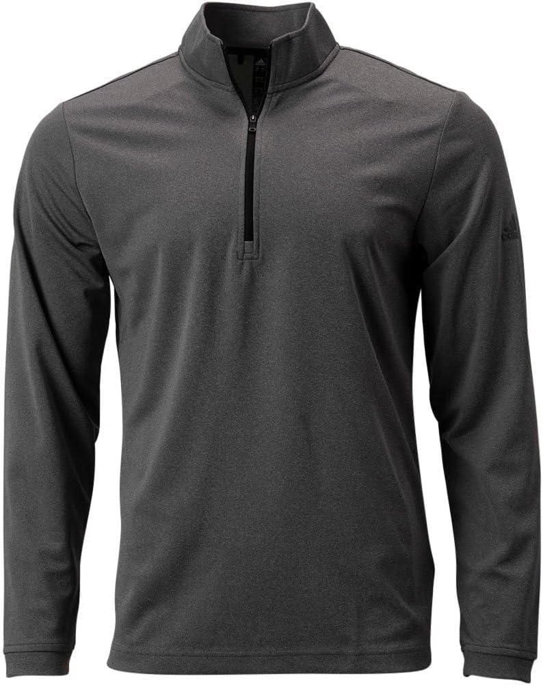 adidas Lightweight Quarter-Zip Pullover with UPF 50+ Protection