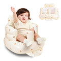 Camping Baby Seat with Air Pump - Yellow Bear
