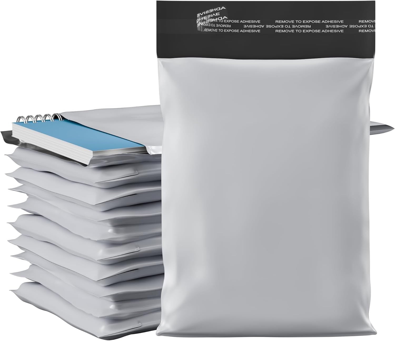 7.5 x 10.5 Poly Mailer Envelopes - Durable Self Seal Bags