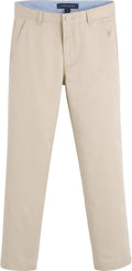 Tommy Hilfiger Boys Flat Front Twill Blend Dress Pants - School