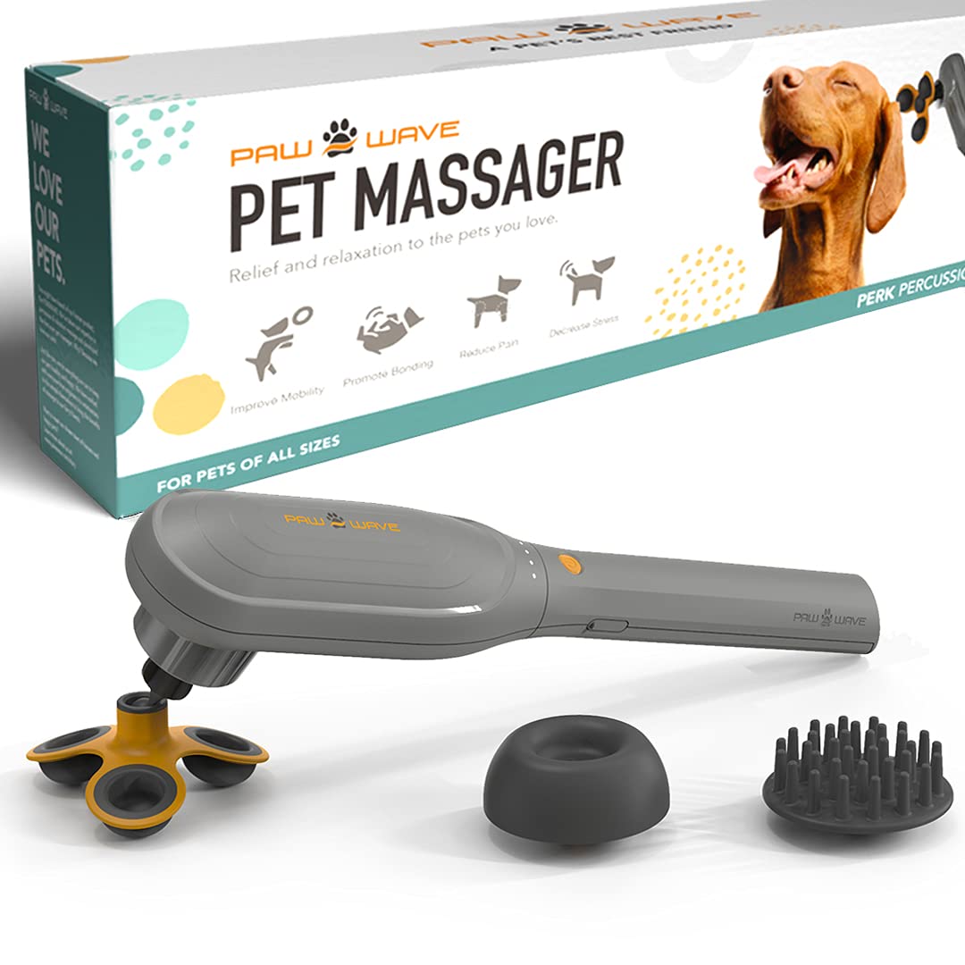 PERK Percussion Pet Massager for Dogs and Cats - Improve Mobility
