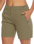 Women's 6 Inch Hiking Cargo Shorts by TBMPOY for Outdoor Fun