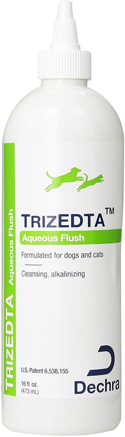 Dechra TrizEDTA Aqueous Flush for Dogs and Cats - 16oz Solution