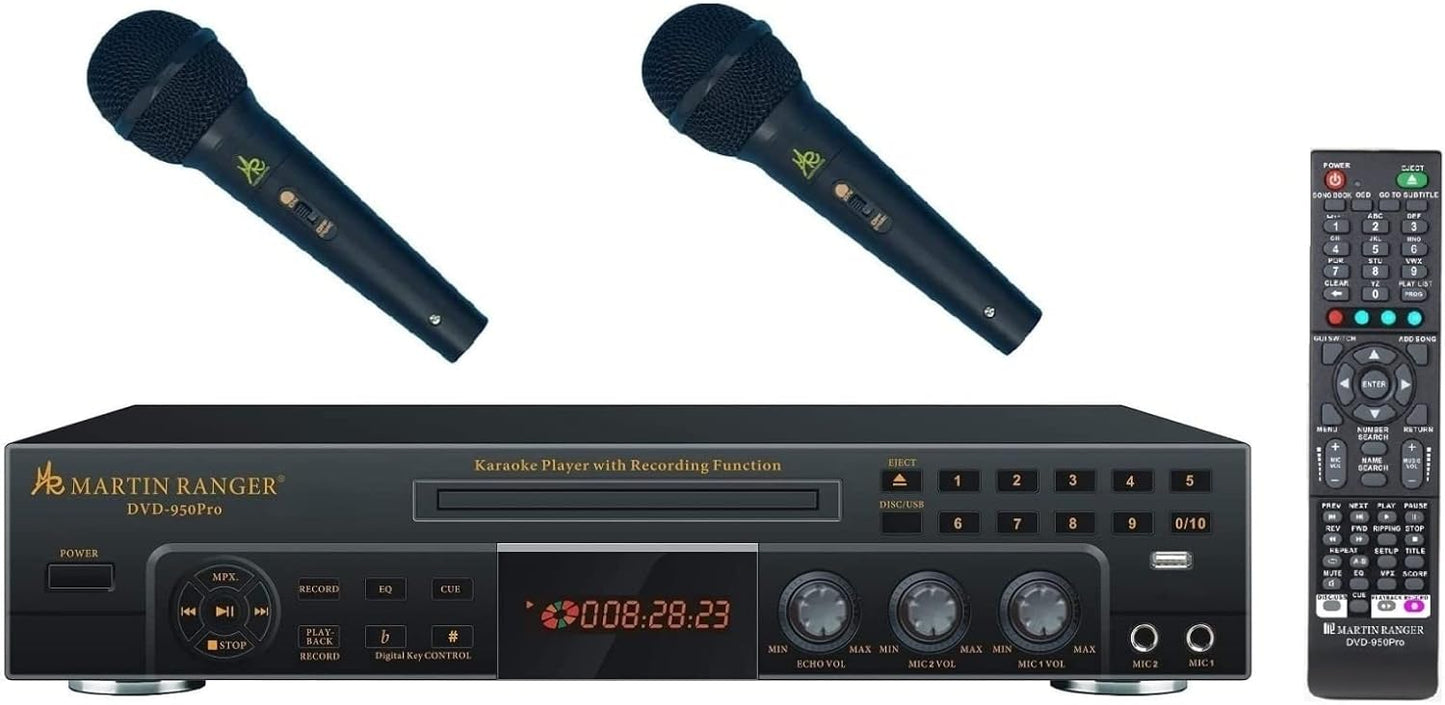 Marin Ranger HDDVD950PRO Karaoke Player with CDG to MP3G Converter