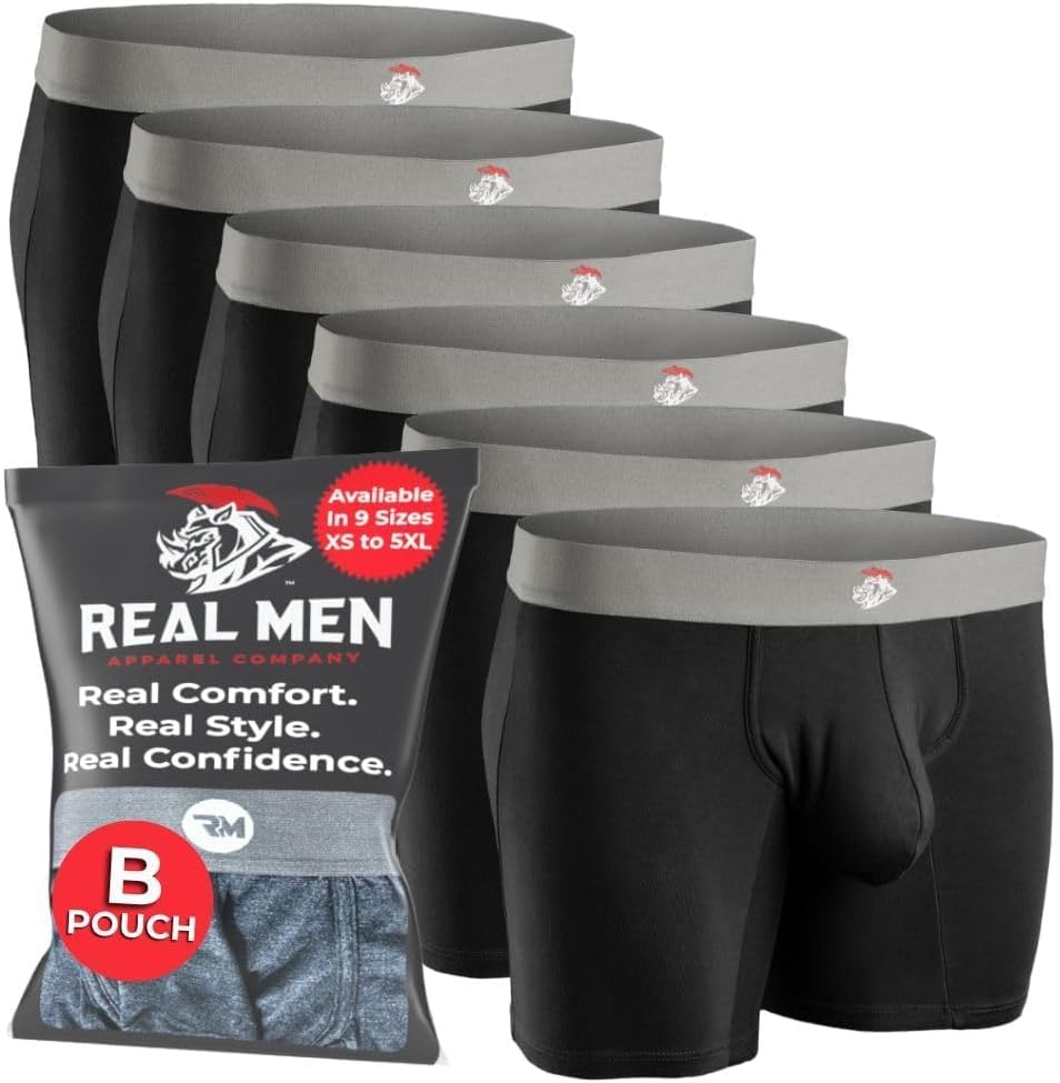 Real Men Bulge Enhancing Pouch Underwear for Ultimate Comfort