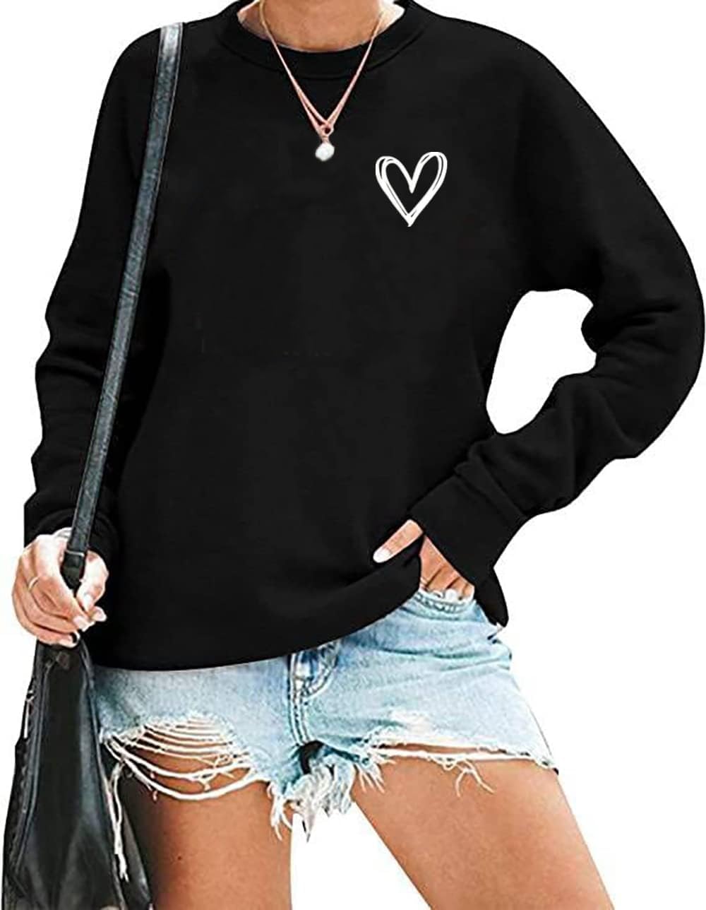 Love-infused Sweatshirt by HAJIEXY