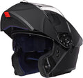 ILM Dual Visor Flip-Up Modular Full Face Motorcycle Helmet for Adults