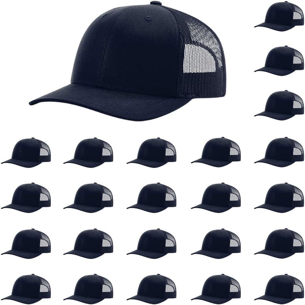 Richardson 112 Classic Six-Panel Adjustable Snapback Trucker Cap