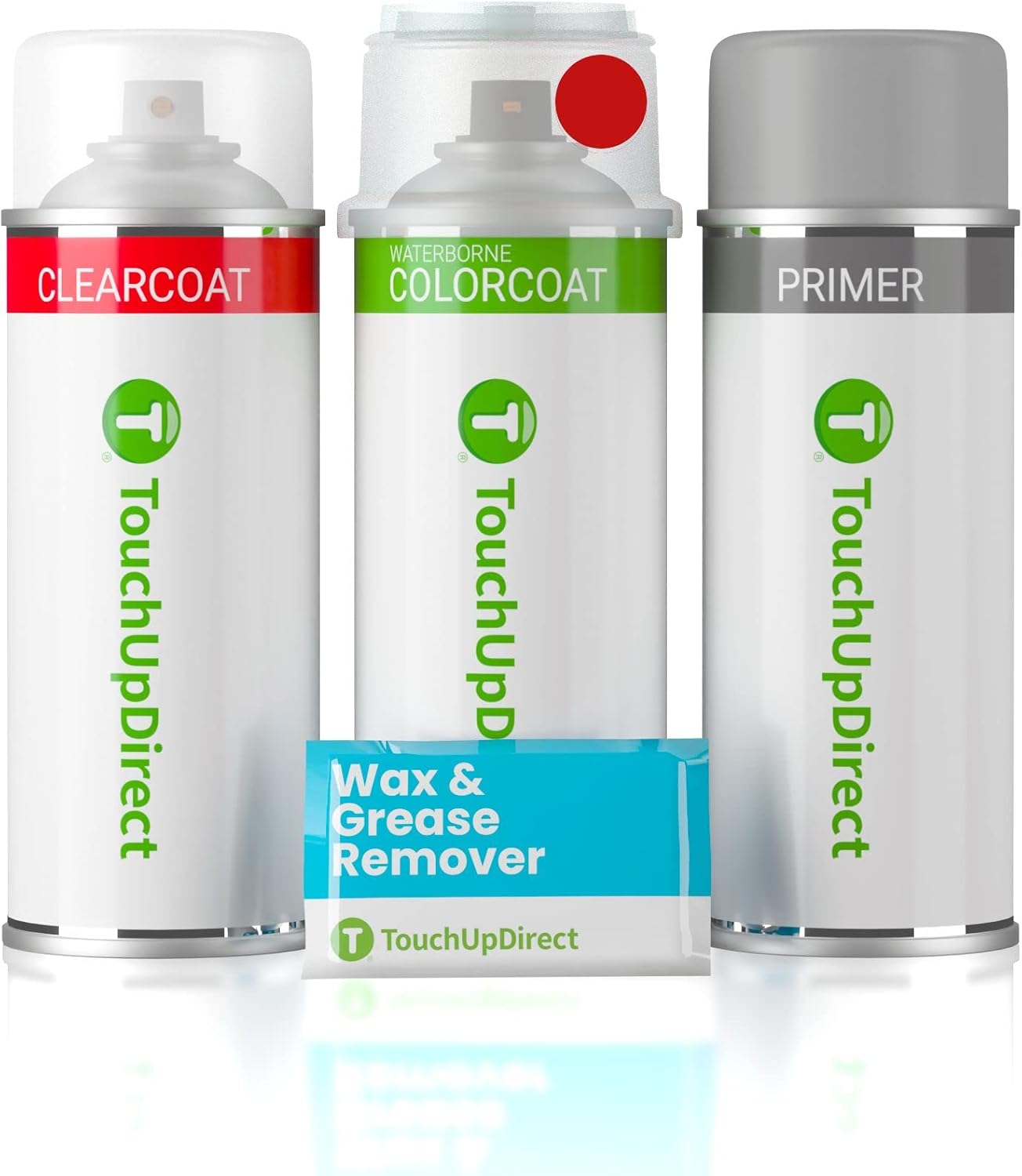 TouchUpDirect Tornado Red Touch Up Paint for Volkswagen Cars