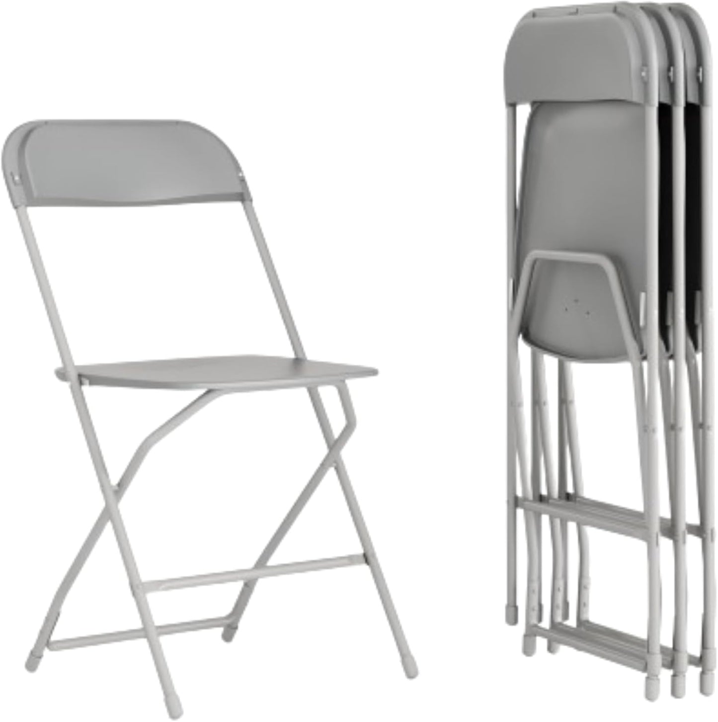 Hercules Series Plastic Folding Chair - 4 Pack for Events