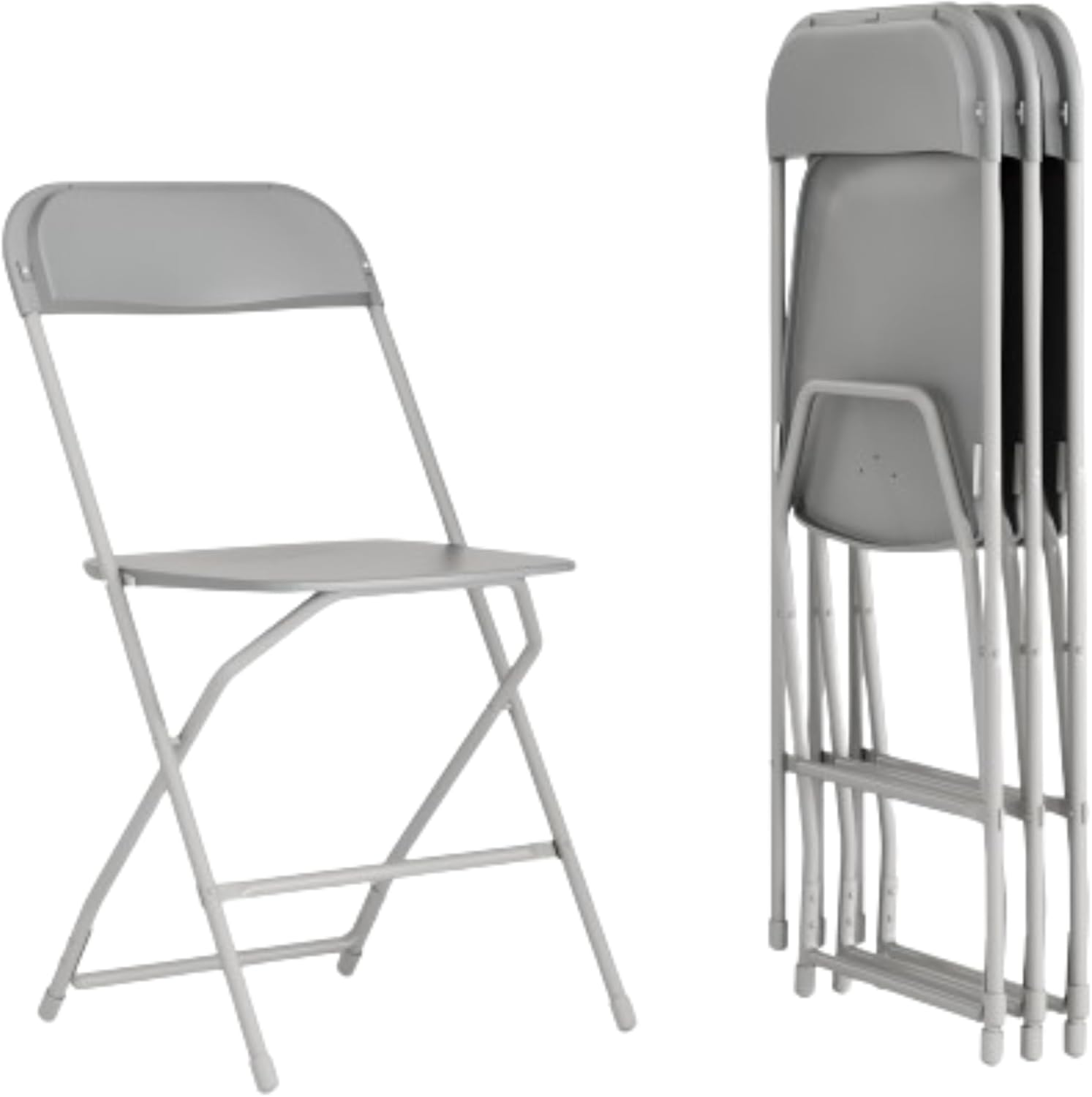 Hercules Series Plastic Folding Chair - 4 Pack for Events