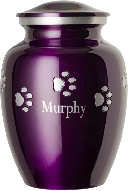 Pet Urn for Dogs and Cats with Personalized Engraving Options