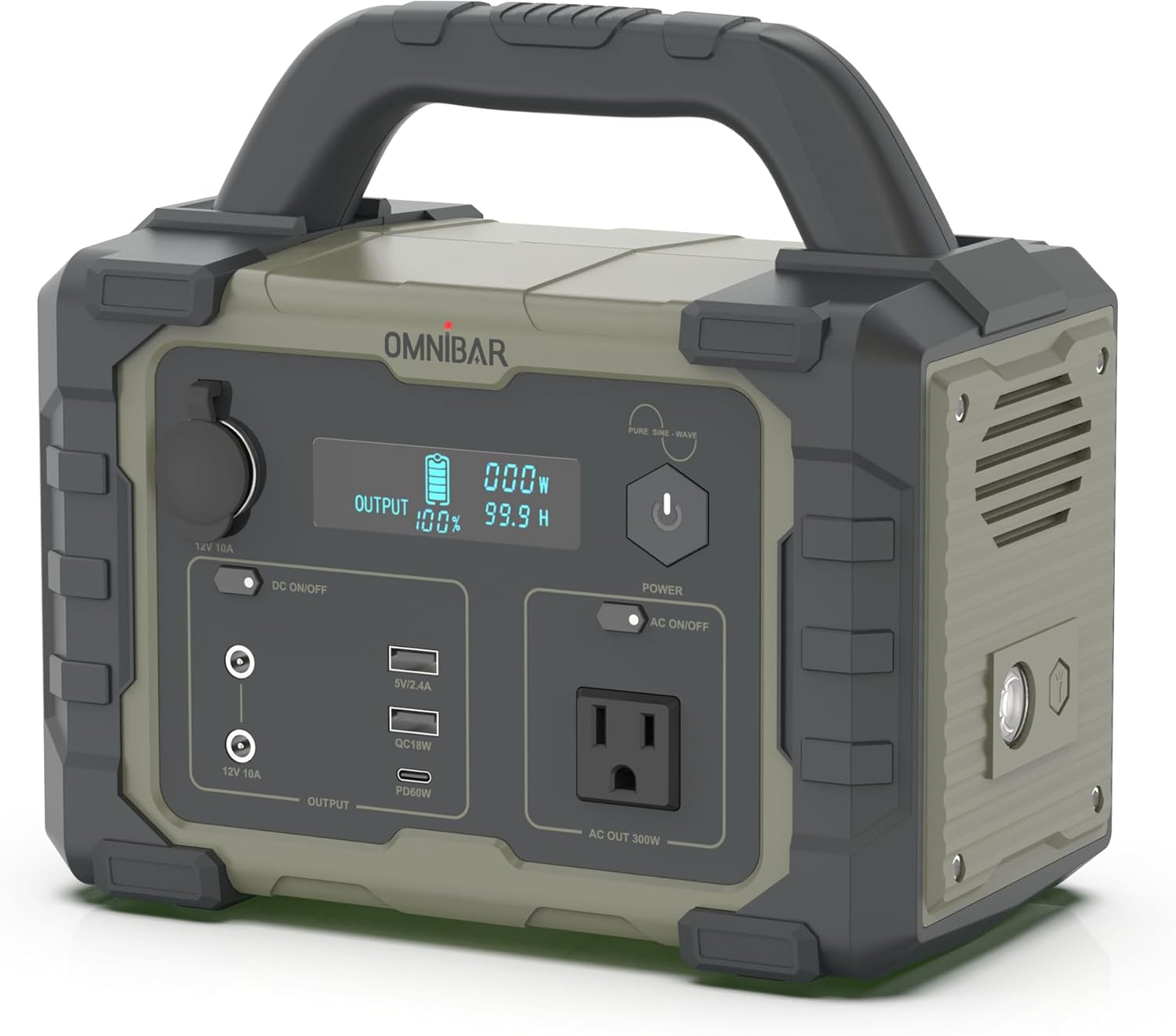 Portable Power Station: Ironman300 - Reliable Backup Energy