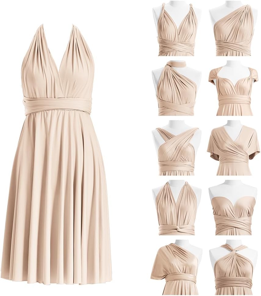 Short Infinity Bridesmaid Dresses for Every Occasion and Style