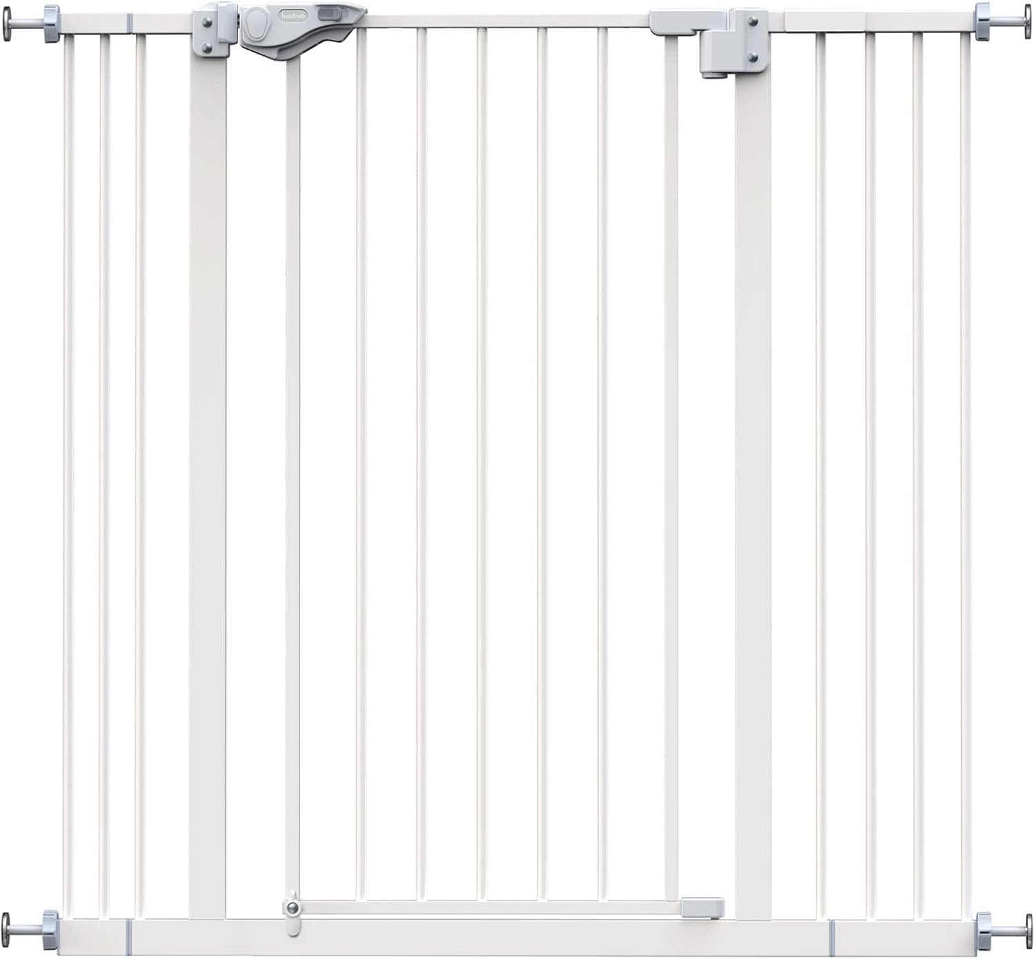 InnoTruth Dog Gate for Stairs - Safe One-Hand Operation