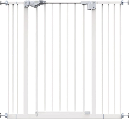 InnoTruth Dog Gate for Stairs - Safe One-Hand Operation