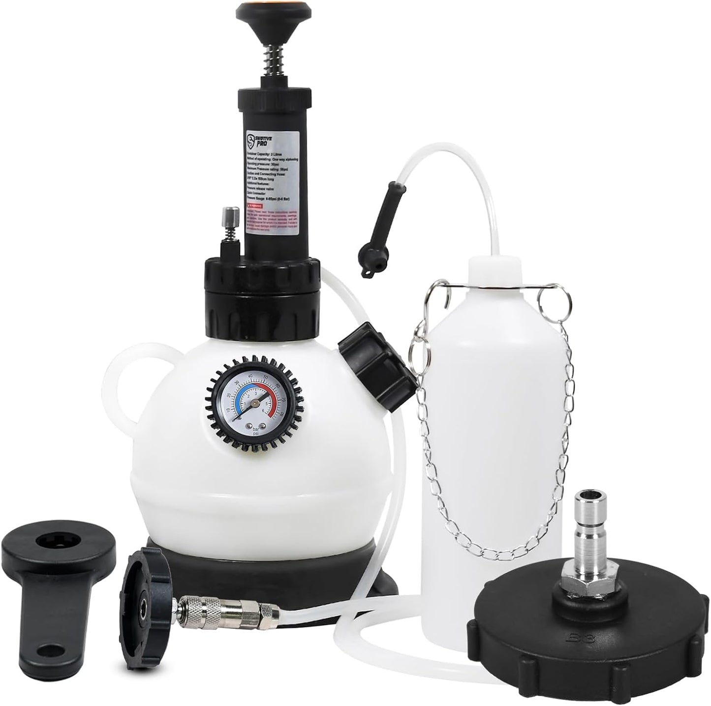 2L Manual Brake Bleeder Fluid Pump for GM, Buick, Cadillac