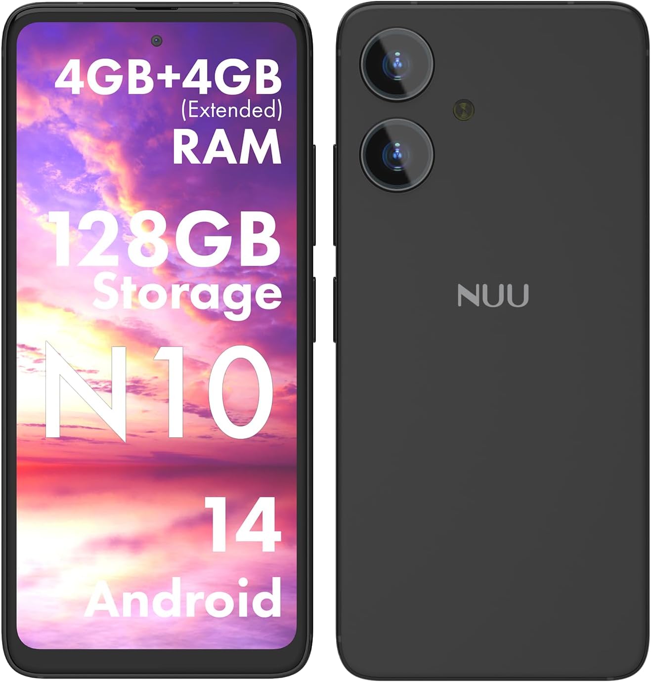 NUU N10 Basic Cell Phone: Perfect for Teenagers with Dual SIM