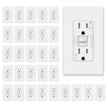 GFCI Outlet Outdoor 15 Amp Self-Test Thinner Design - Reliable Safety