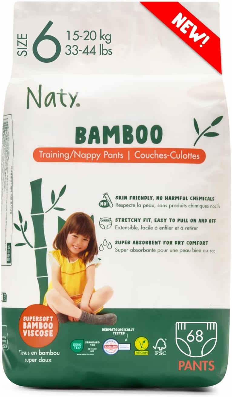 Eco Naty Silky Soft Training Pants - Super Absorbent