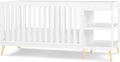 Delta Children Essex 4-in-1 Convertible Crib and Changer - Flexible