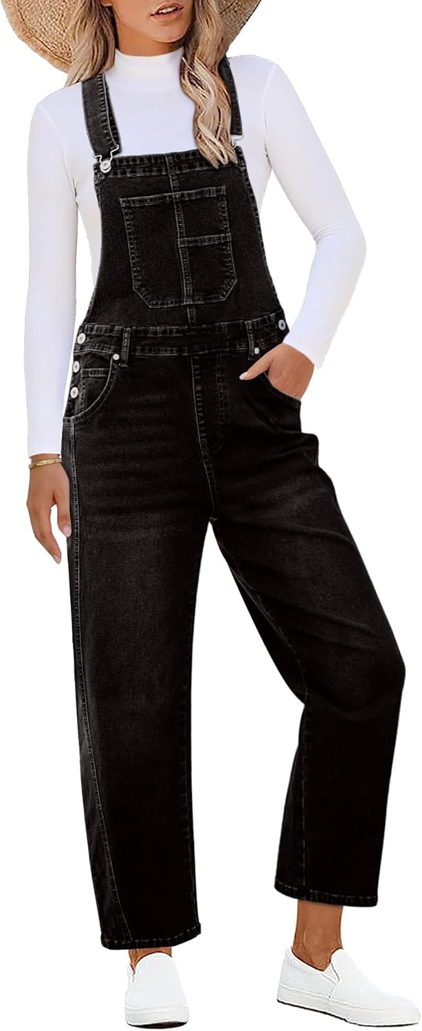 Luvamia Barrel Leg Overalls for Women - Stylish and Comfortable