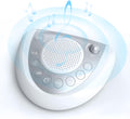 Mesqool White Noise Sound Machine: 24 Soothing Sounds, Portable & Versatile