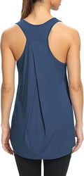Bestisun Womens Workout Yoga Tank Tops - Loose Fit Racerback