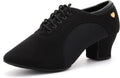 RoseMoli Women's Latin Dance Shoes Lace-up Ballroom Practice