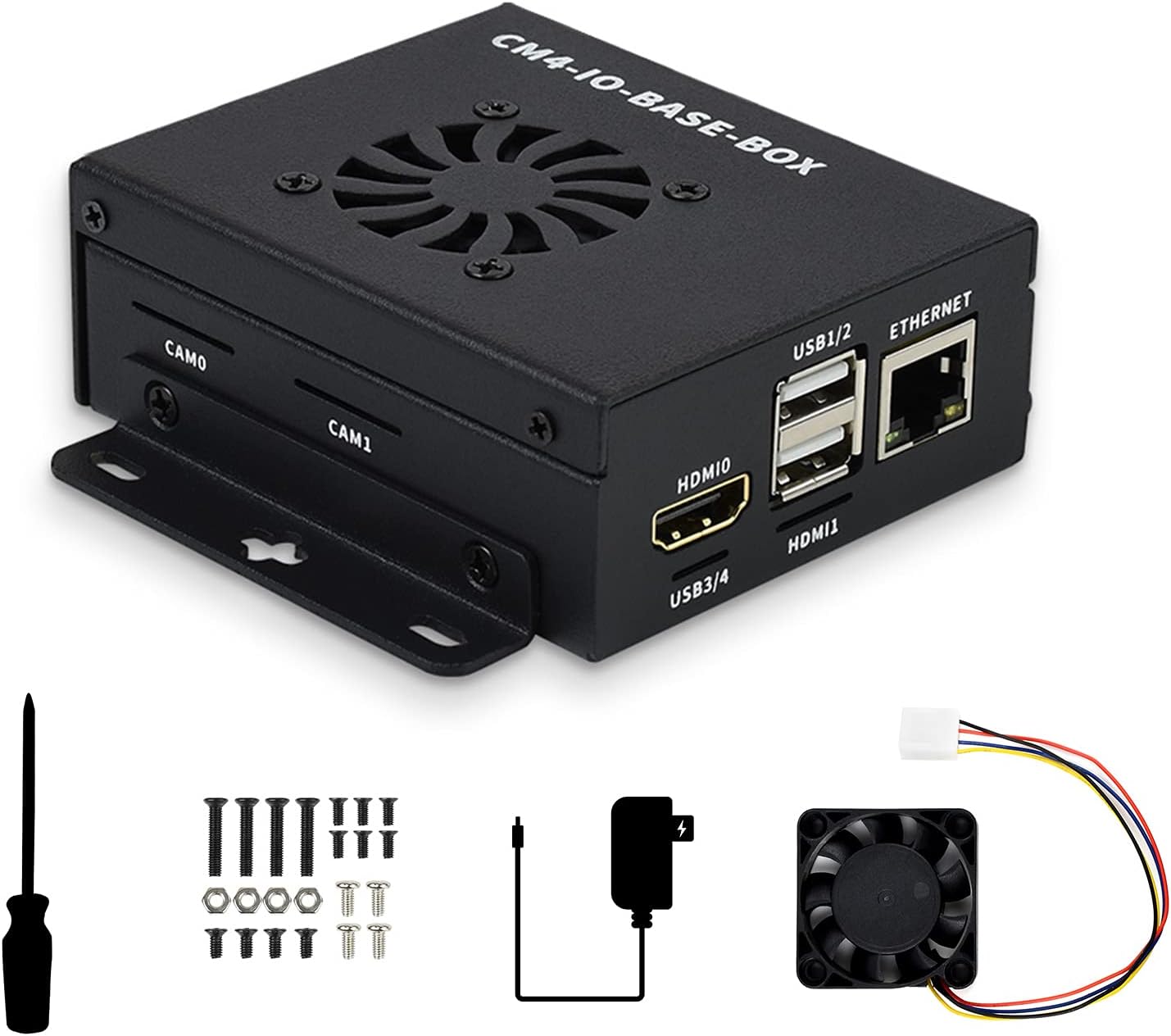 Waveshare Mini-Computer for Raspberry Pi CM4 with Cooling Fan