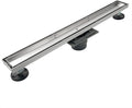 Neodrain 24-In Linear Shower Drain with Tile Insert Grate - Sleek
