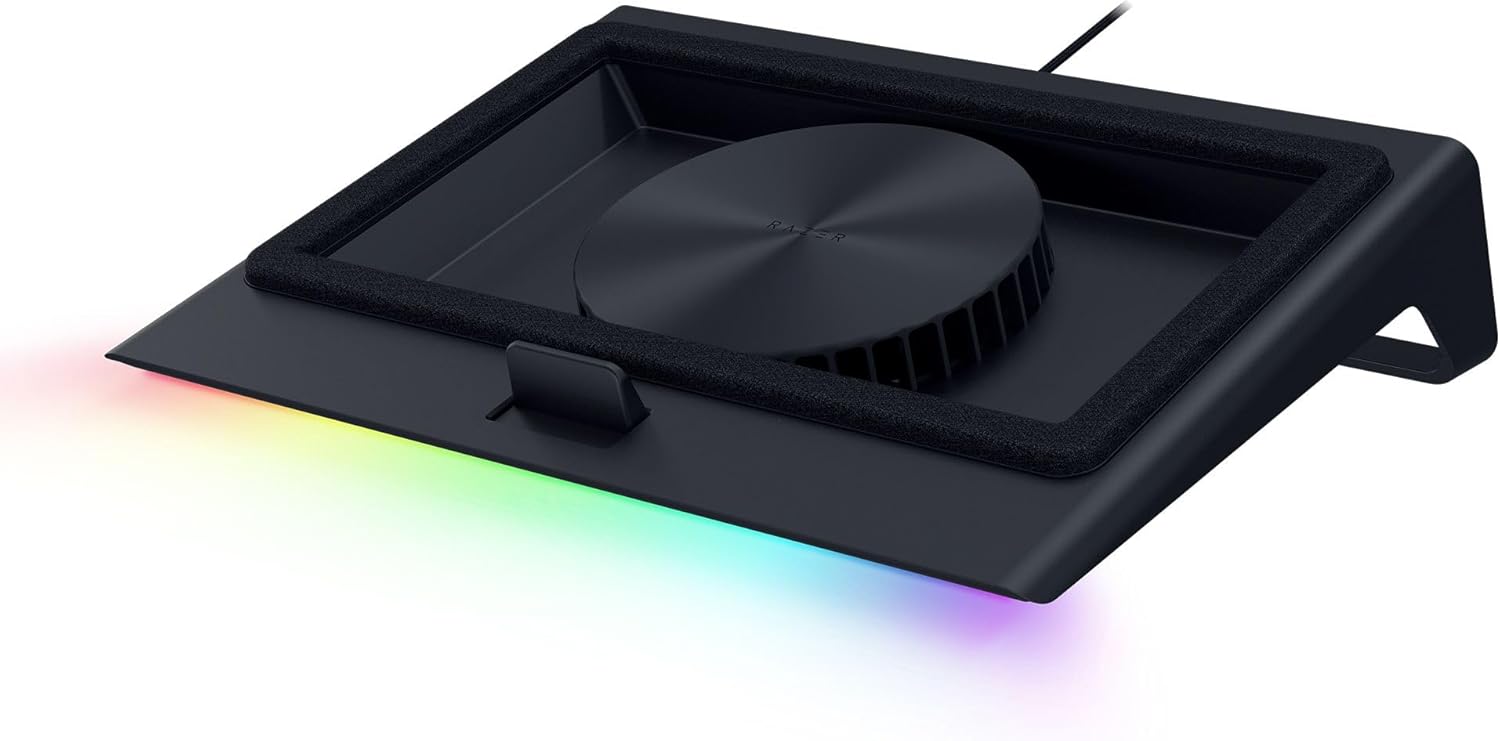 Razer Laptop Cooling Pad with Adaptive Smart Fan Control Features