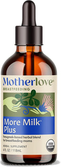 More Milk Plus Tincture Fenugreek-Based Lactation Support - 4 oz Value
