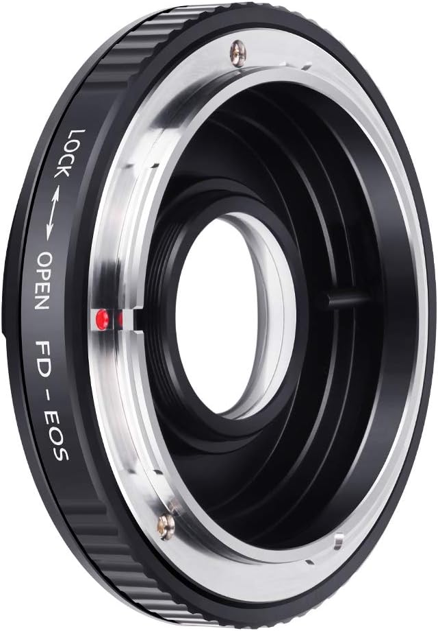 K&F Concept Pro Lens Mount Adapter for Canon FD to EOS Cameras
