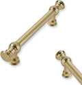3in Hole Center Champagne Bronze Cabinet Pulls 10-Pack - Heavy Duty