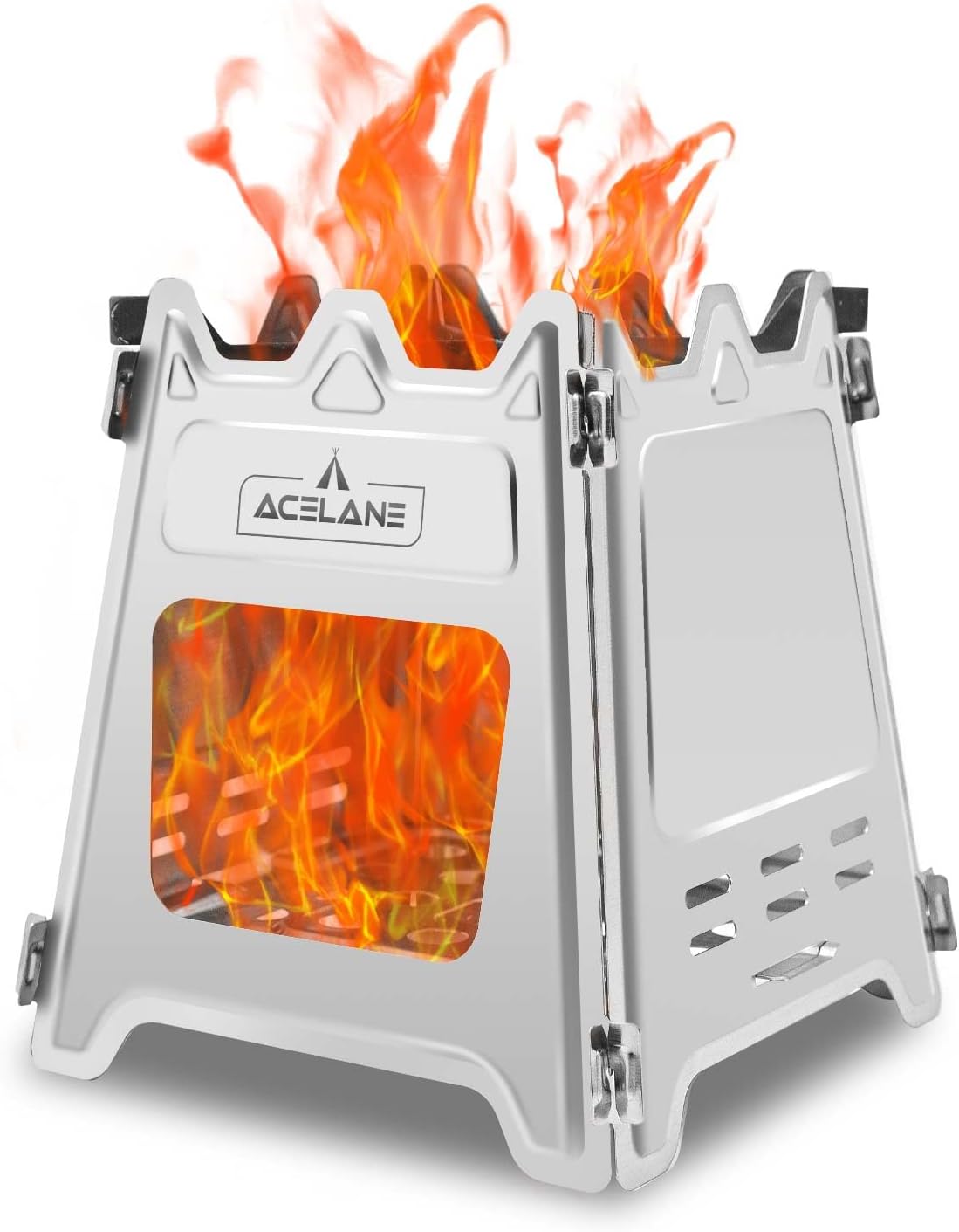 Acelane Portable Stainless Steel Camping Stove