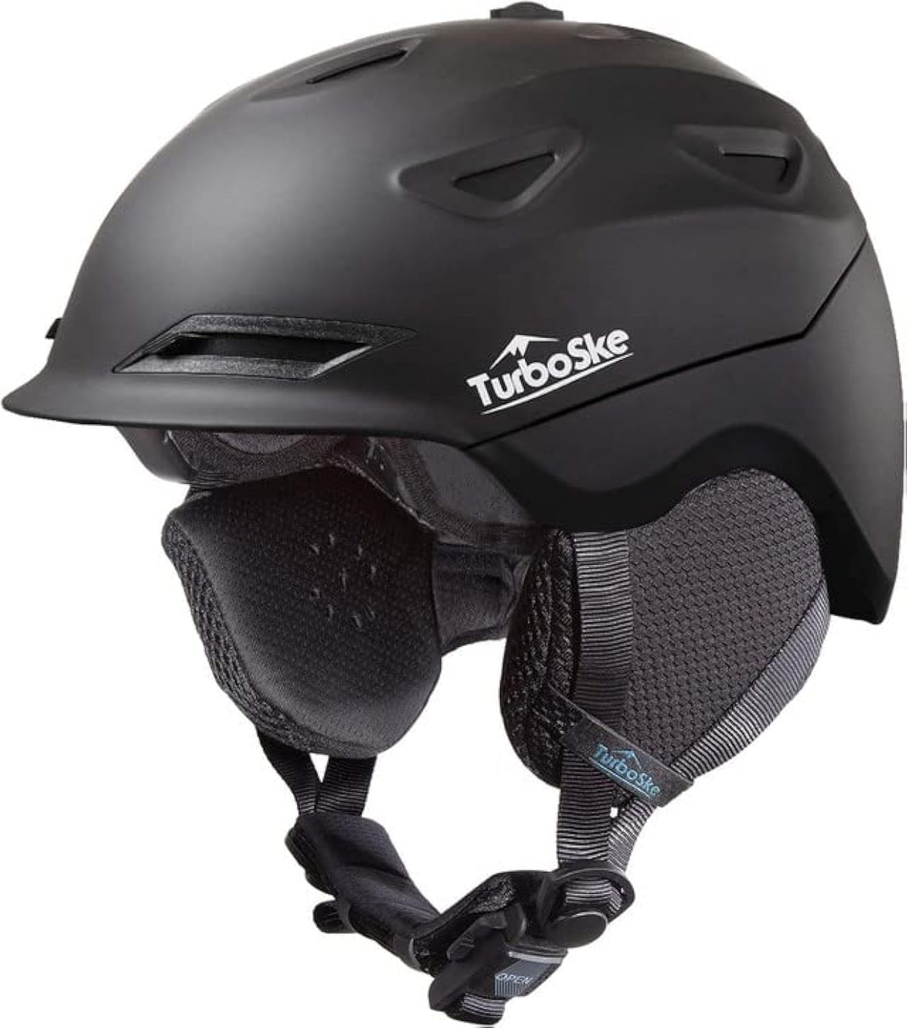 TurboSke Luxury Snow Helmet - Audio Compatible, Safety Certified
