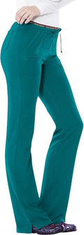 Heartsoul Drawstring Scrub Pants for Women - Low Rise Flare Fit