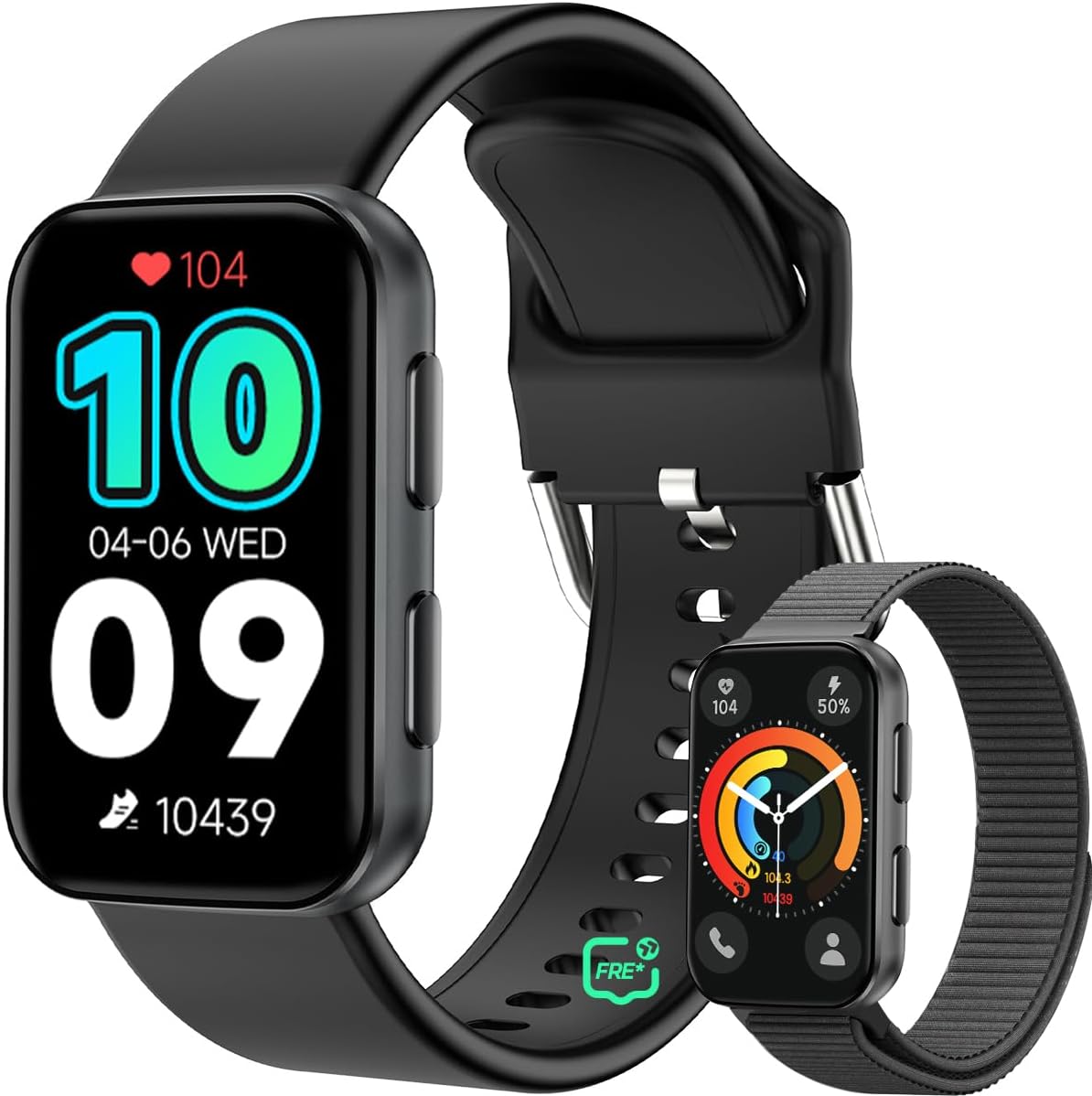 24/7 Heart Rate & BP Tracker