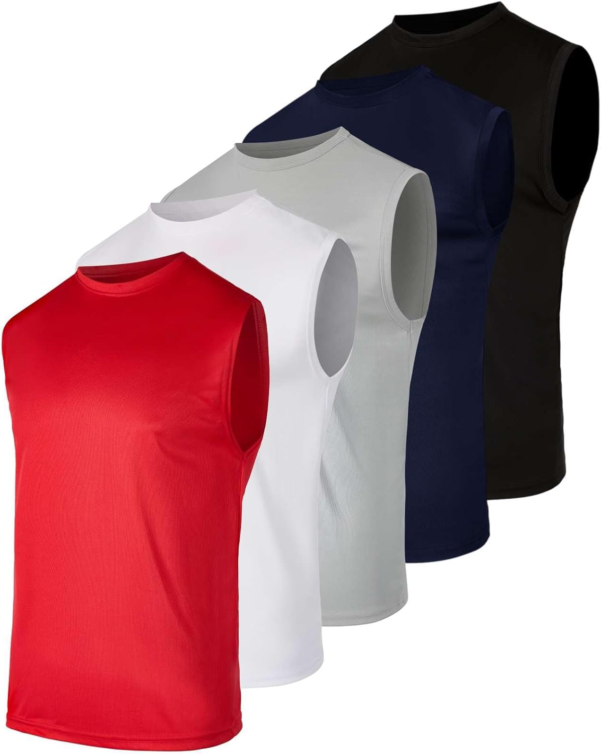 Real Essentials Men's Mesh Active Tank Top for Ultimate Comfort